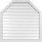 Ekena Millwork Octagonal Top Surface Mount PVC Gable Vent w/ 2"W x 2"P Brickmould Sill Frame, 38"W x 38"H GVPOT38X3803SF - alternate 1